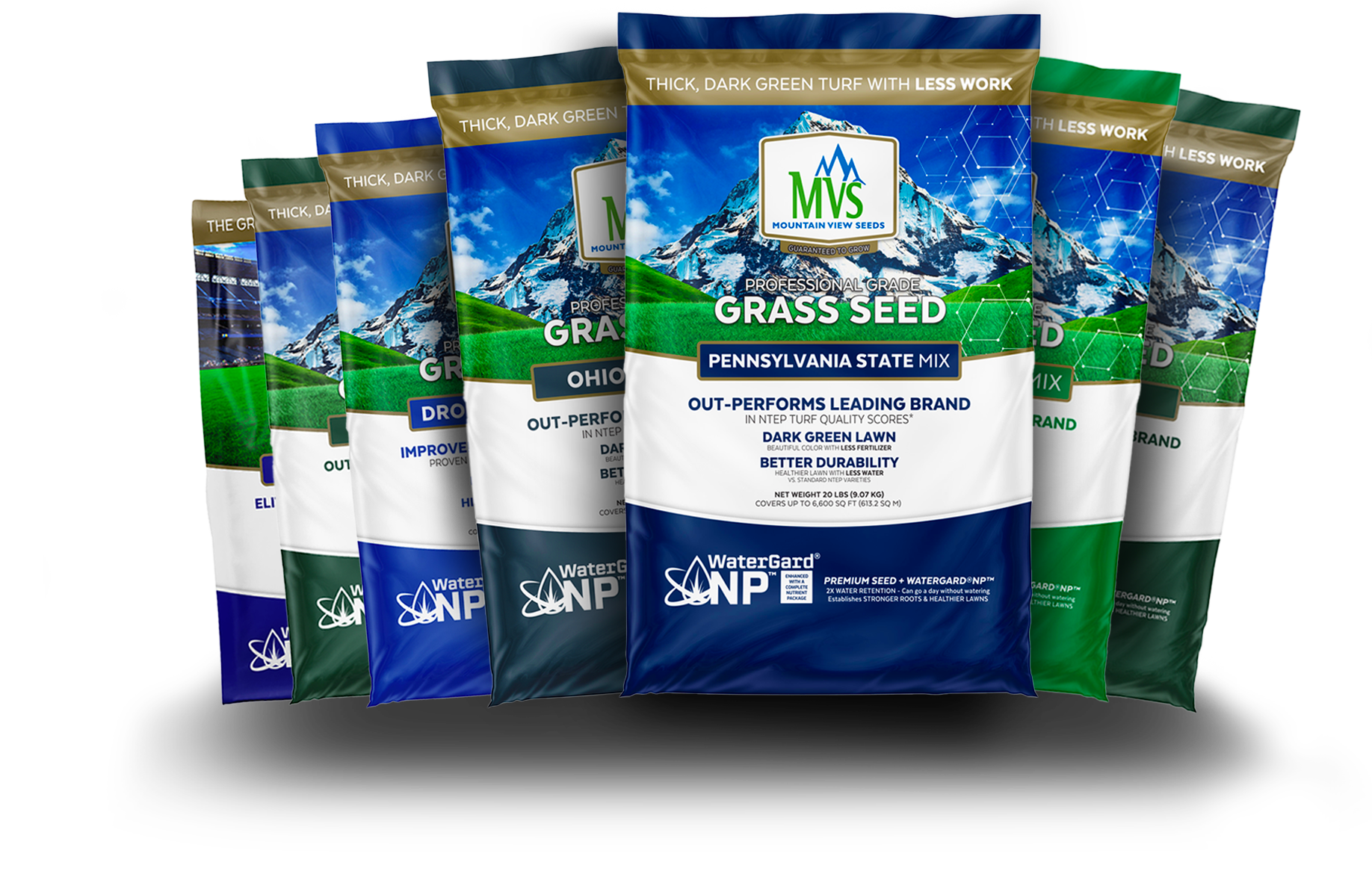 Mountain View Seeds Premium Grass Seeds & Sustainable Lawn Products